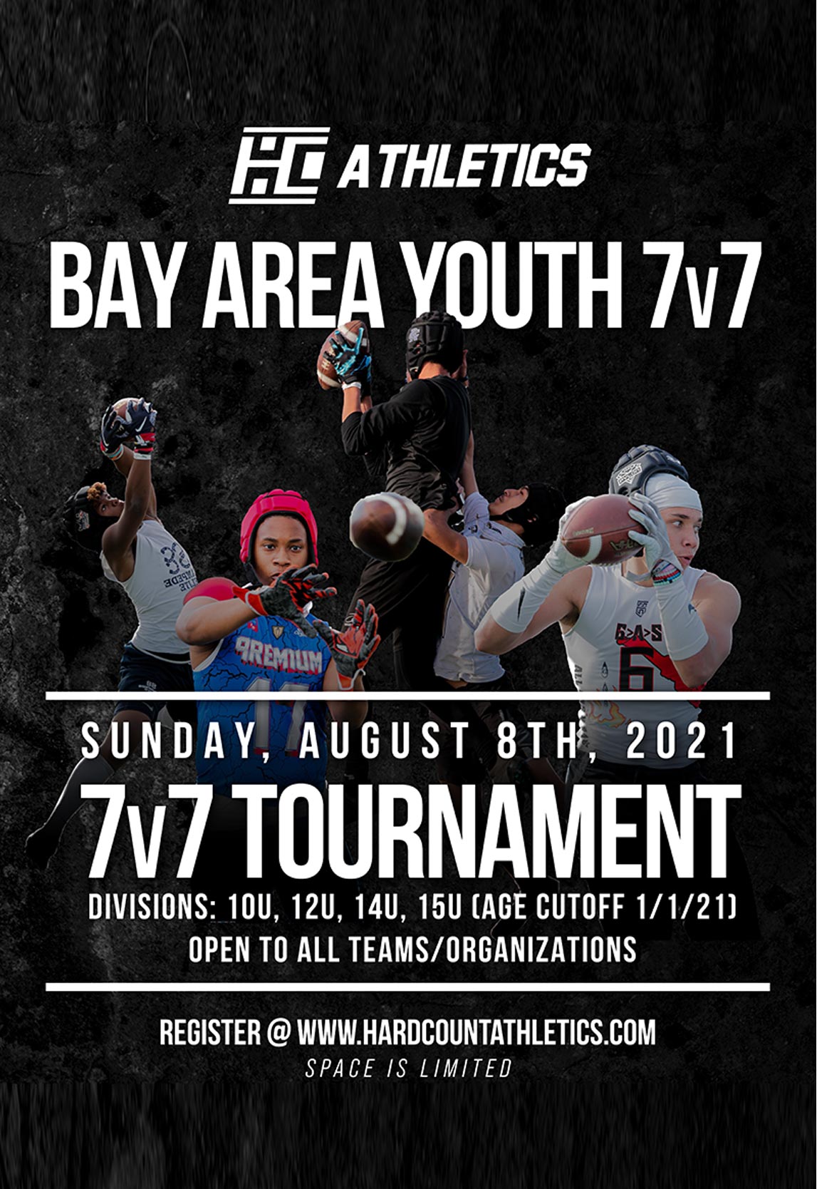 Bay area 7v7 tournament Hard Count Athletics