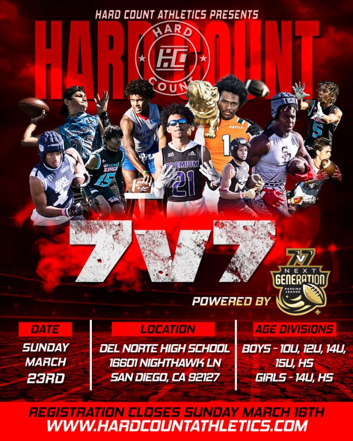 hard count 7v7 flyer